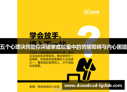 五个心理诀窍助你突破家庭较量中的情绪障碍与内心困境 五个心理诀窍助你突破家庭较量中的情绪障碍与内心困境