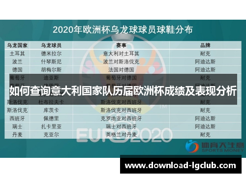 如何查询意大利国家队历届欧洲杯成绩及表现分析