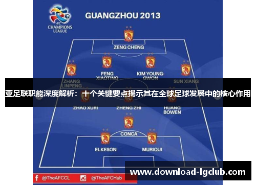 亚足联职能深度解析:十个关键要点揭示其在全球足球发展中的核心作用 亚足联职能深度解析:十个关键要点揭示其在全球足球发展中的核心作用